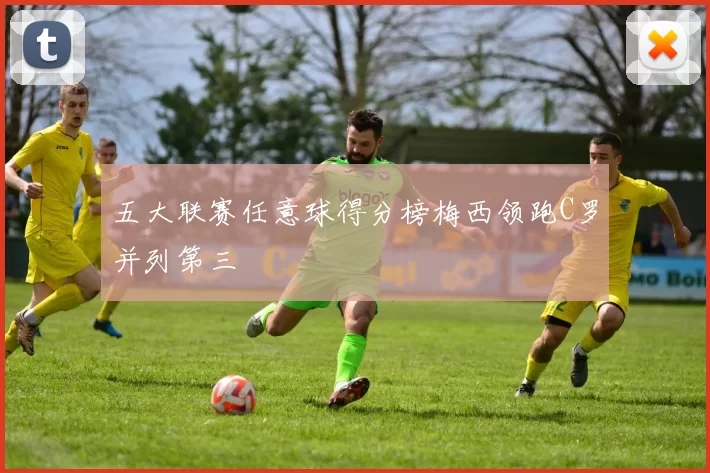 五大联赛任意球得分榜梅西领跑C罗并列第三